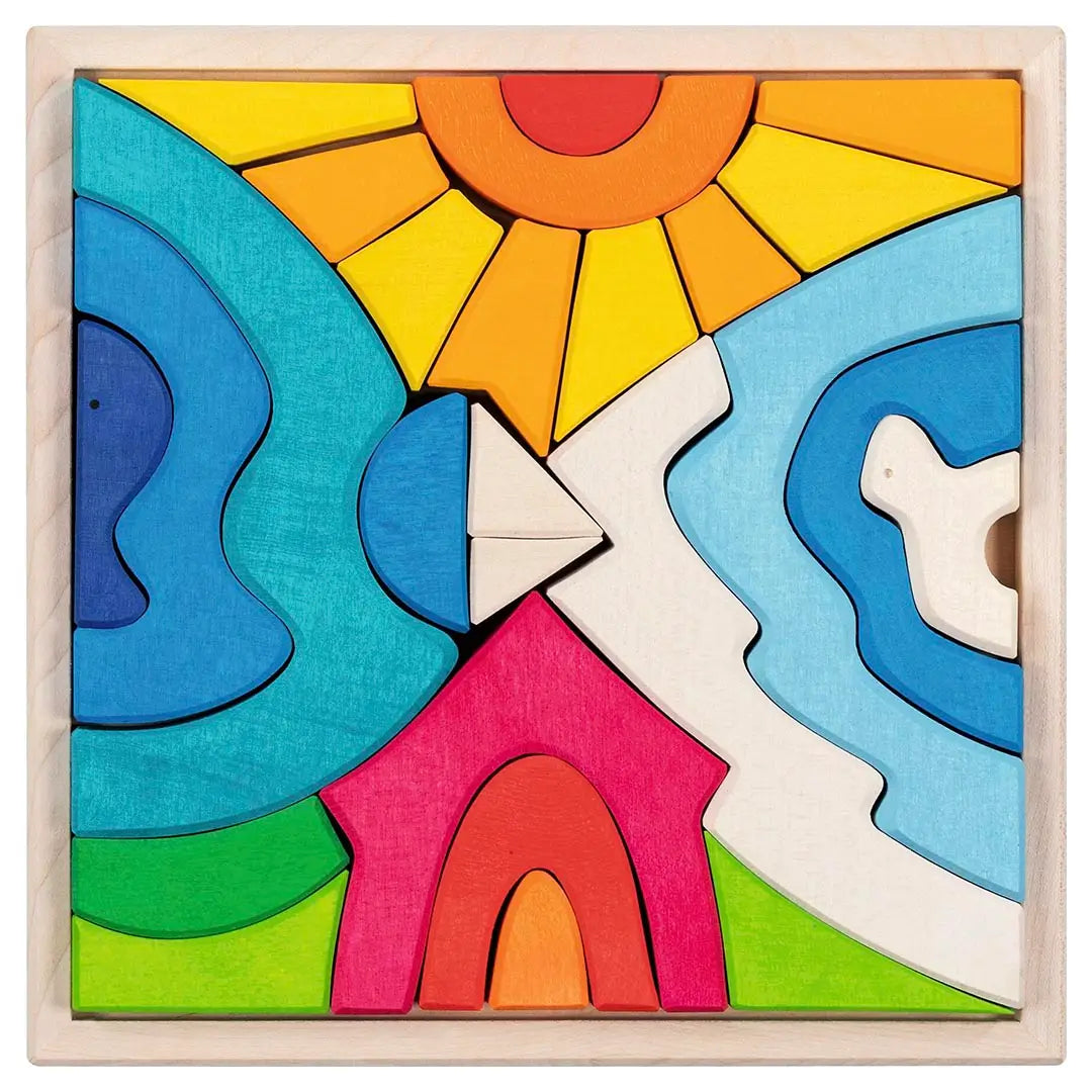 Landscape Puzzle - Little Polar Bear Goki Lil Tulips