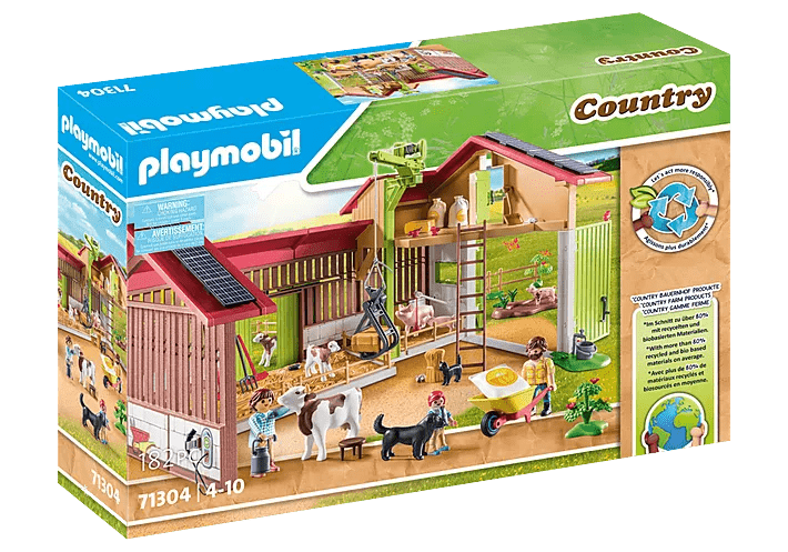 Large Farm 71304 Playmobil Toys Lil Tulips