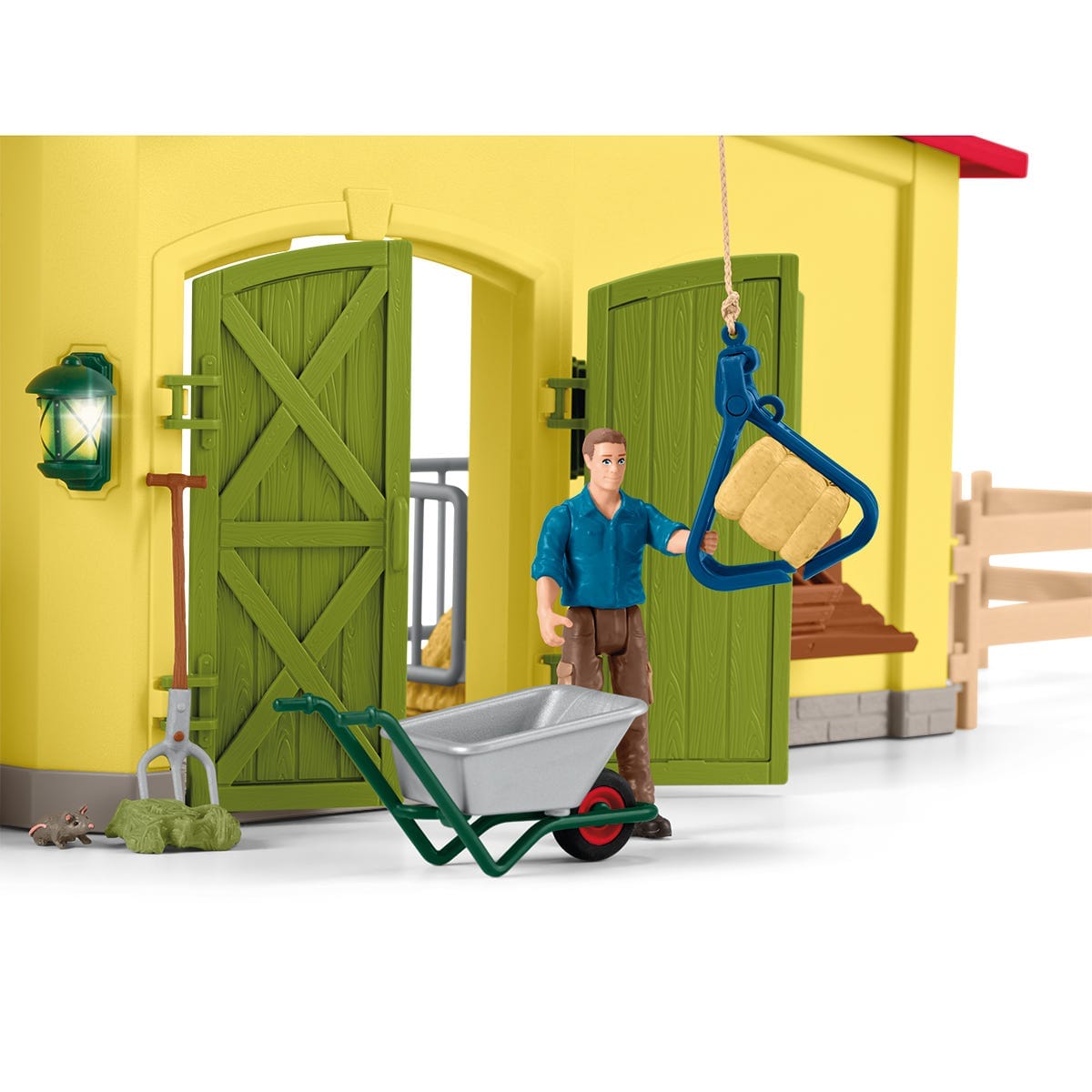 Large Farm (Yellow) Farm Figurine Toys Play Set Schleich Lil Tulips