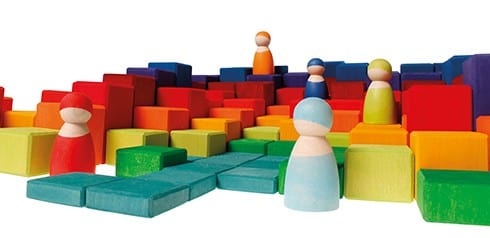 Large Stepped Counting Blocks Grimm's Lil Tulips