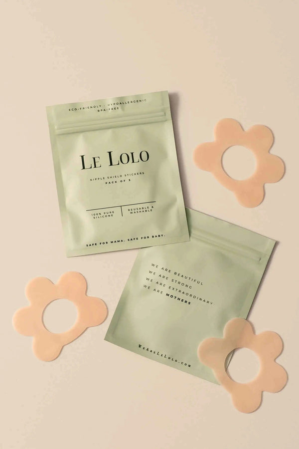 Le Lolo Nipple Shield Stickers Le Lolo Lil Tulips