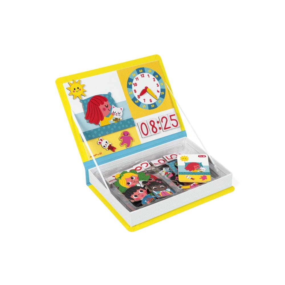 Learn to Tell the Time Magneti'Book Janod Lil Tulips