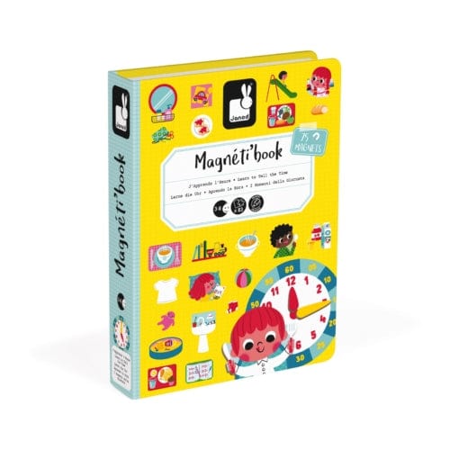 Learn to Tell the Time Magneti'Book Janod Lil Tulips