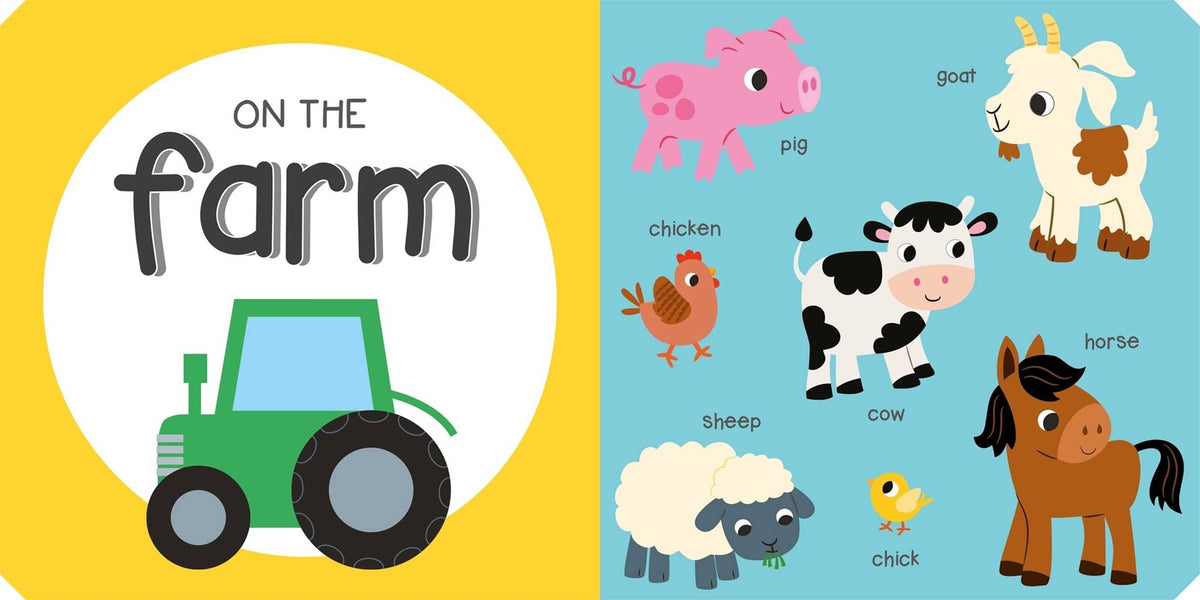 Learn Your Animals Chunky Board Book Simon & Schuster Lil Tulips
