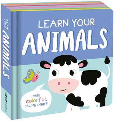 Learn Your Animals Chunky Board Book Simon & Schuster Lil Tulips