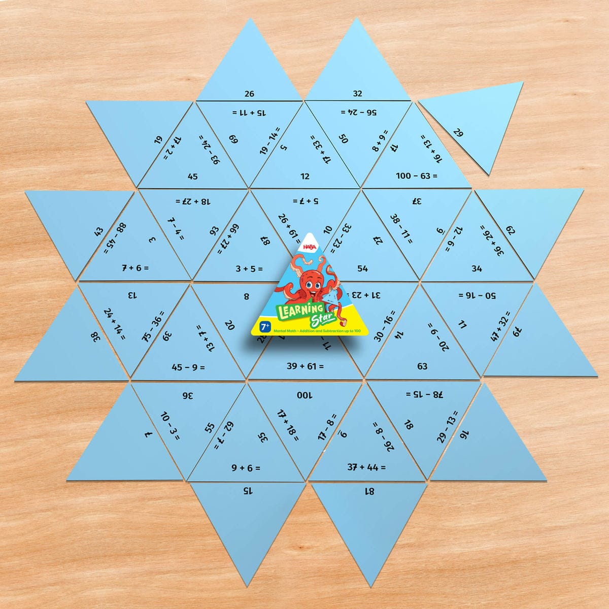Learning Star Educational Game - Mental Math HABA Lil Tulips