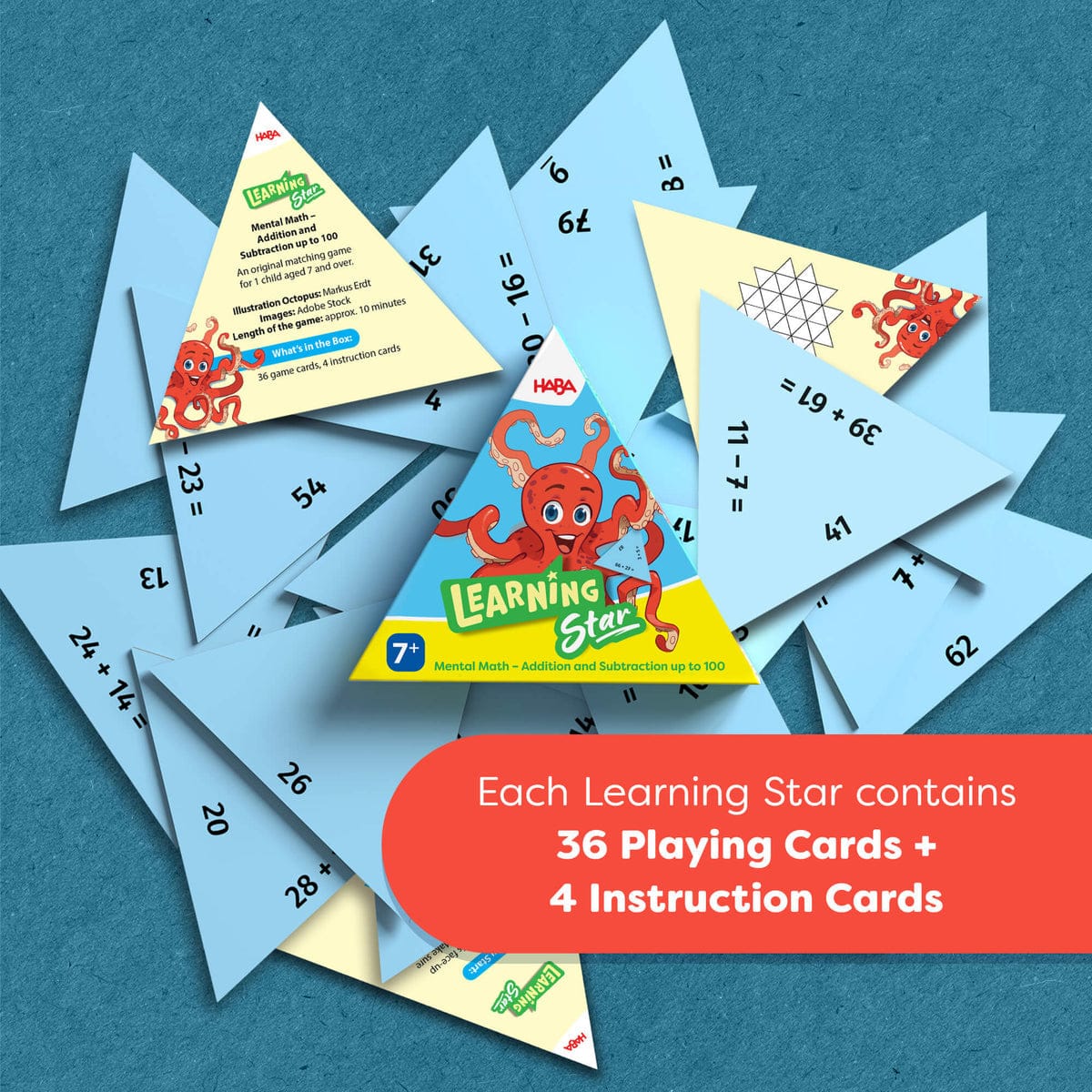 Learning Star Educational Game - Mental Math HABA Lil Tulips