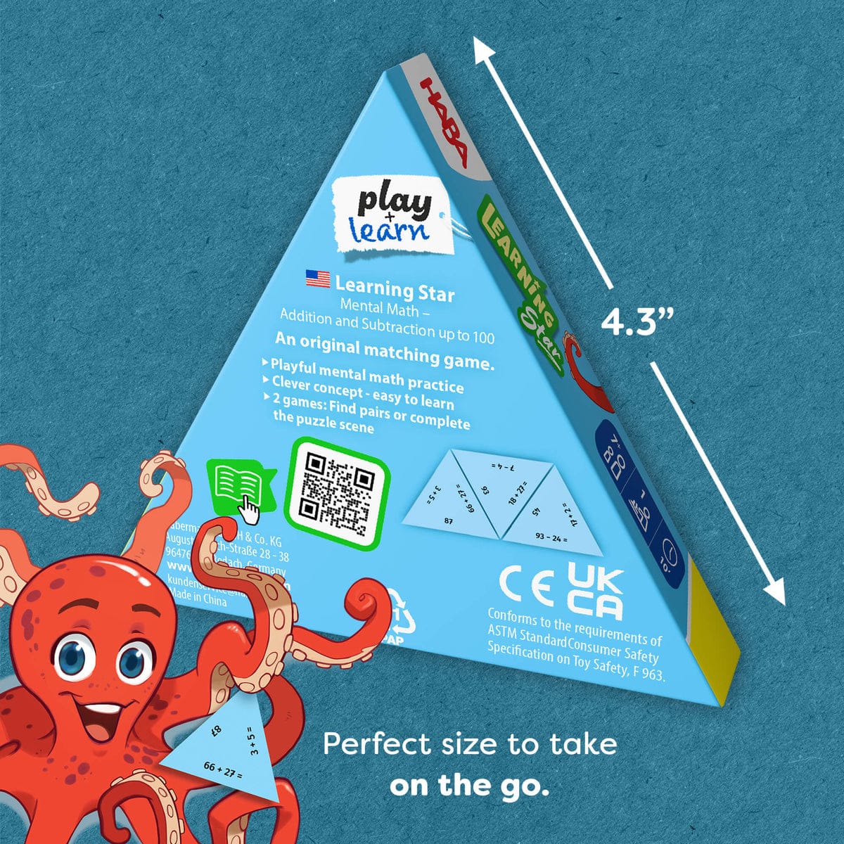 Learning Star Educational Game - Mental Math HABA Lil Tulips