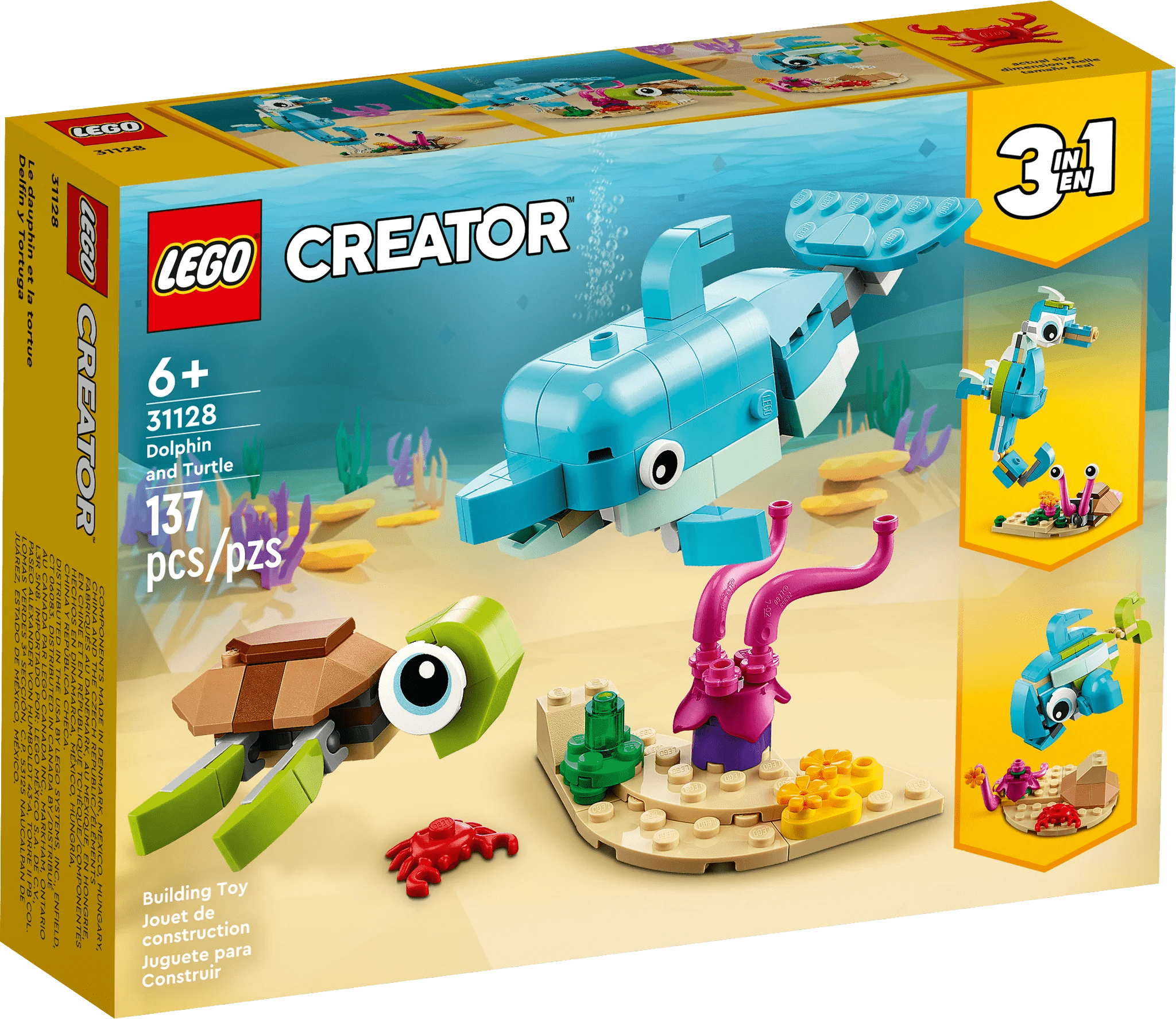 Turtle lego online set
