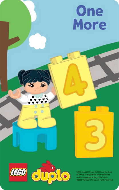Lego Duplo: 1, 2, 3, Play with Me - 7 Audiobook Cards Yoto Lil Tulips