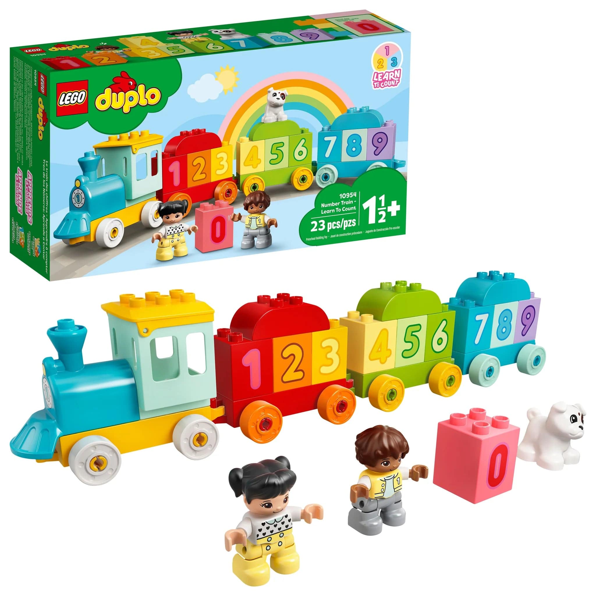 LEGO® Duplo Number Train - Learn To Count Lego no points Lil Tulips