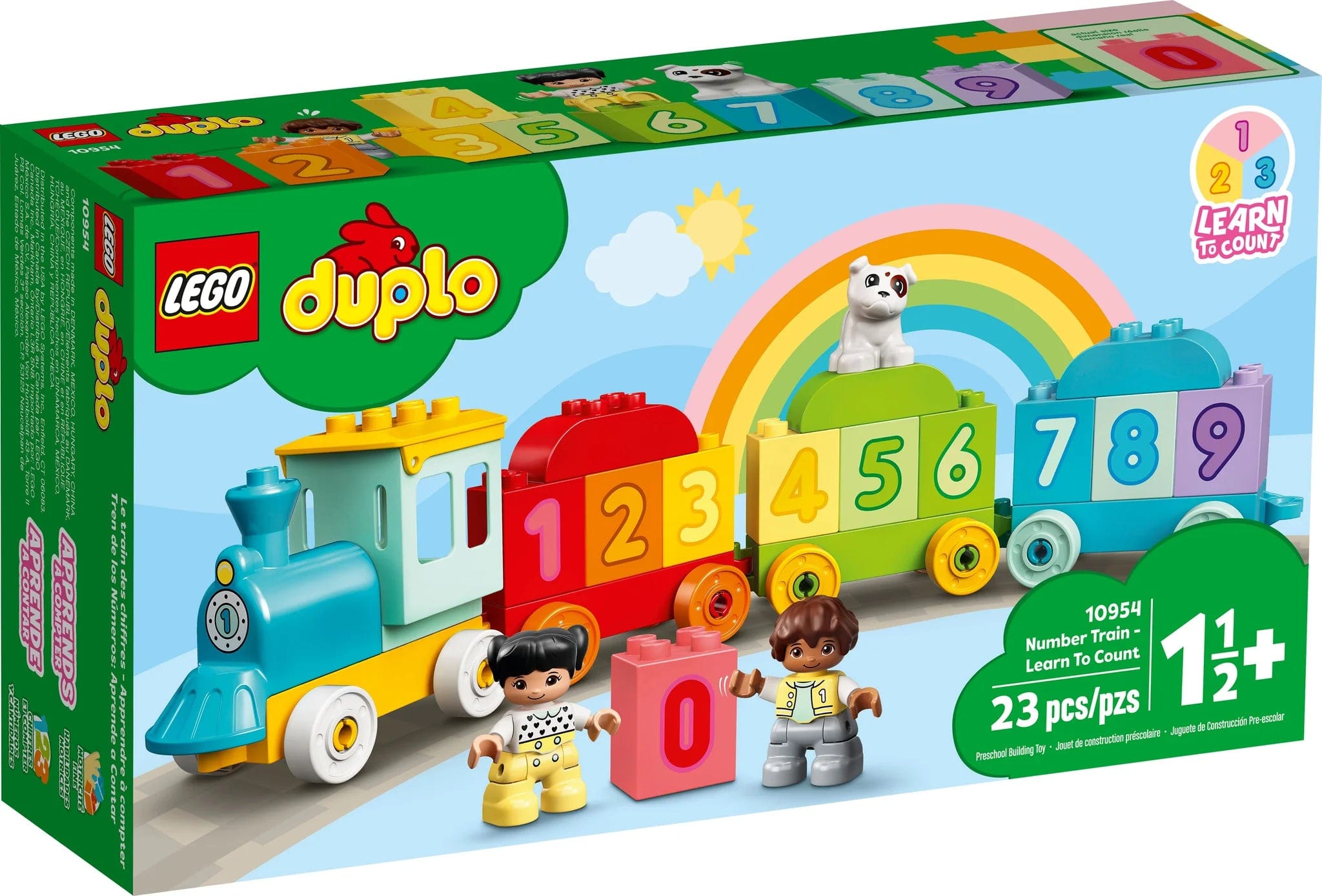 LEGO® Duplo Number Train - Learn To Count Lego no points Lil Tulips