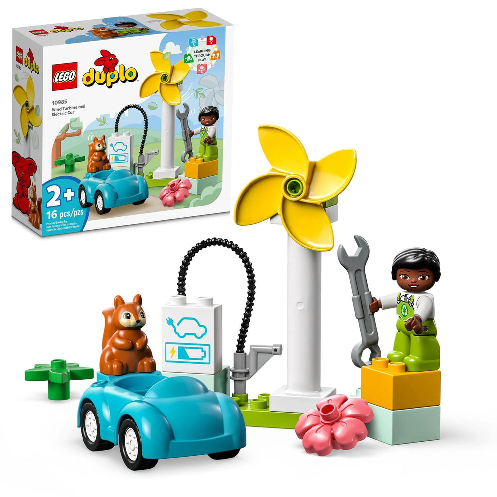 LEGO® Duplo Wind Turbine and Electric Car Lego Lil Tulips