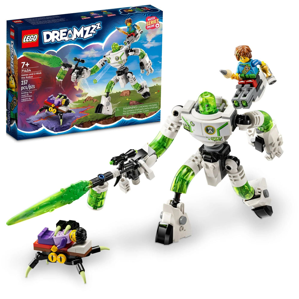 LEGO® Mateo and Z-Blob the Robot Lego no points Lil Tulips