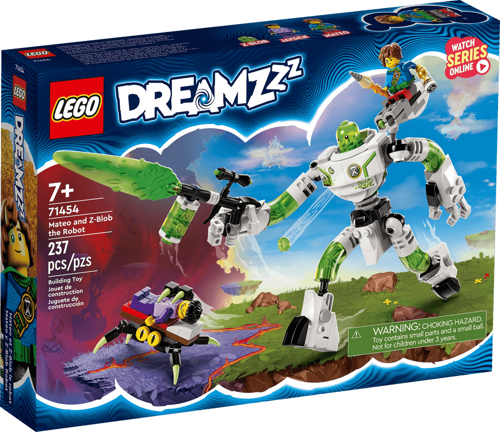 LEGO® Mateo and Z-Blob the Robot Lego no points Lil Tulips