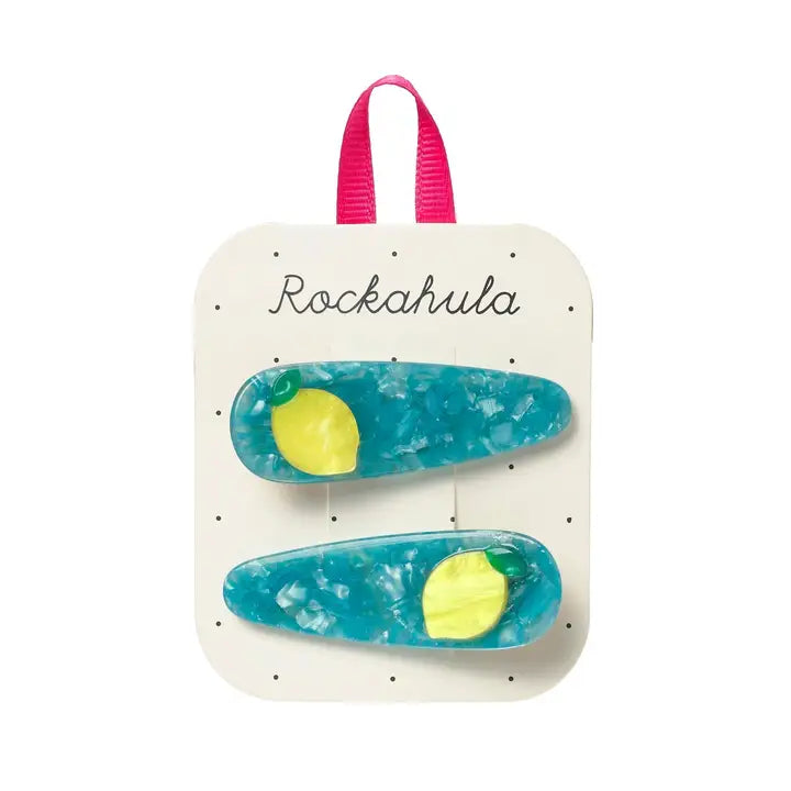 Lemon Drop Acrylic Clips Rockahula Kids Lil Tulips