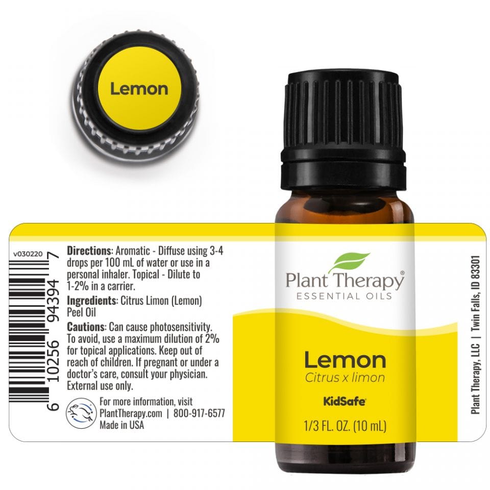 Lemon Essential Oil Plant Therapy Plant Therapy Lil Tulips