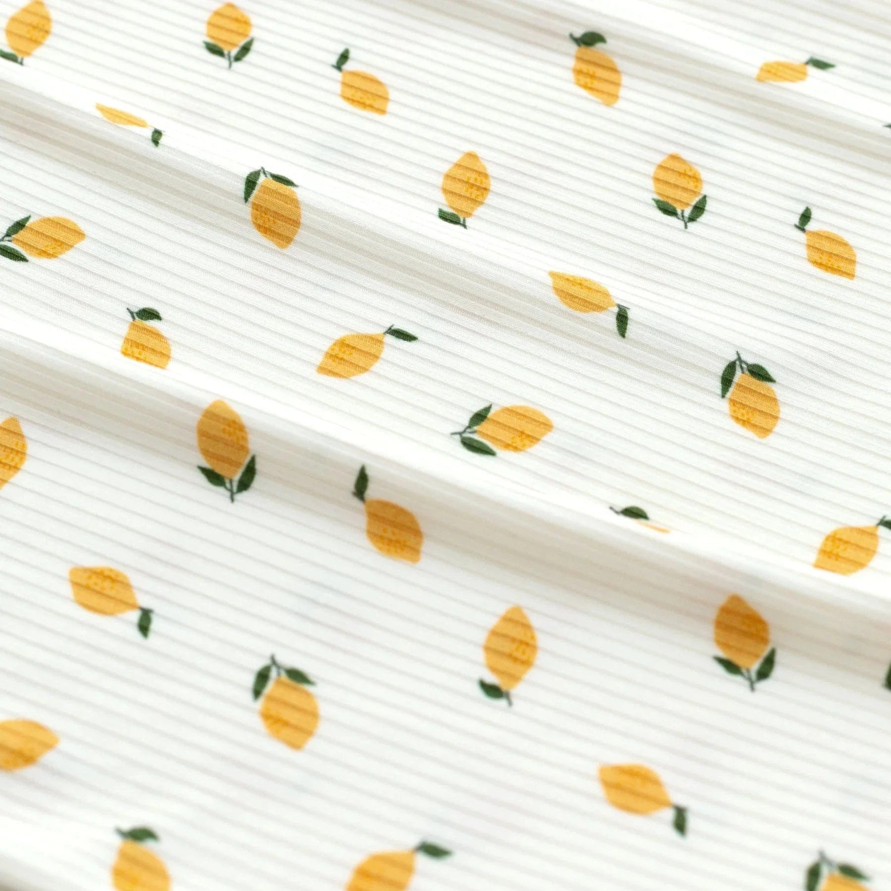 Lemons Small Ribbed Two-Piece Set Brave Little Ones Lil Tulips