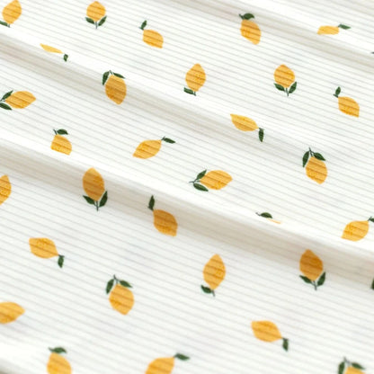 Lemons Small Ribbed Zip Romper Brave Little Ones Lil Tulips