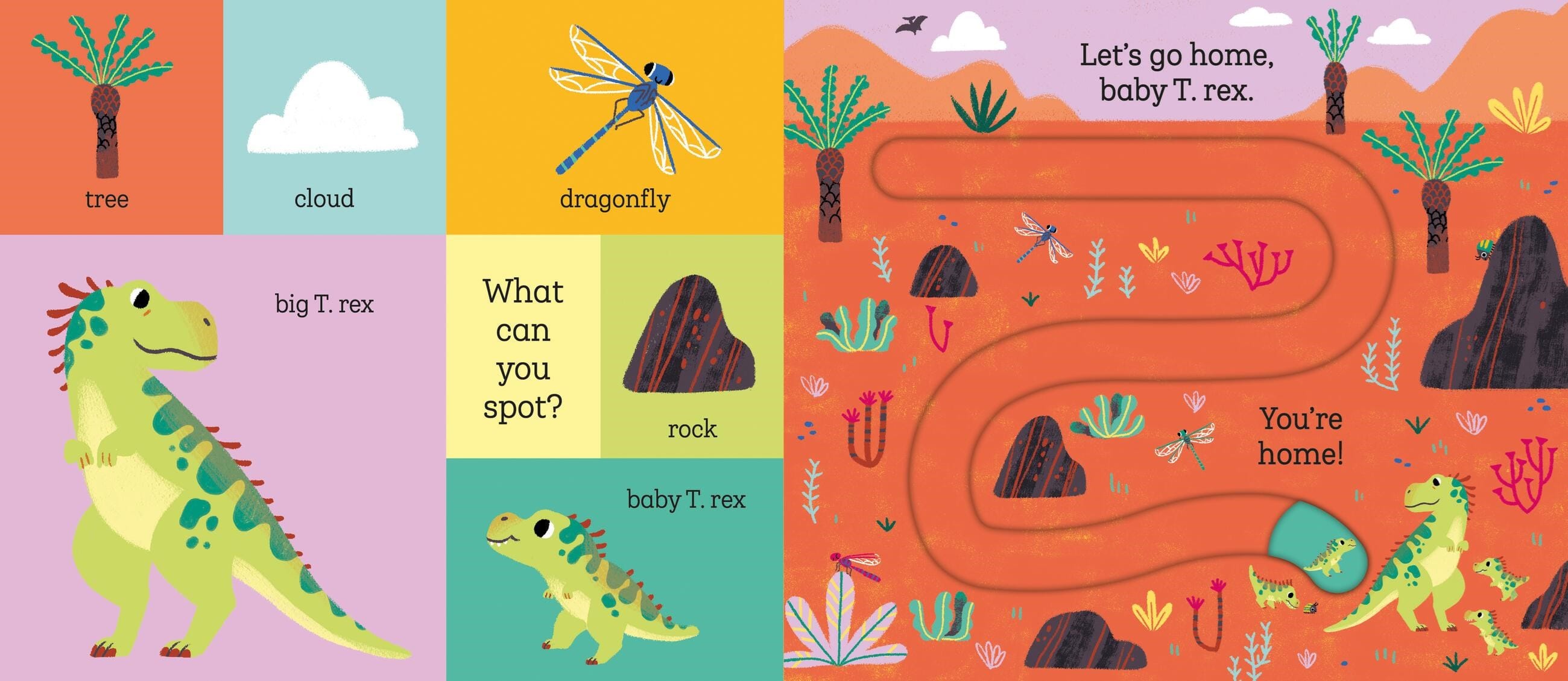 Let's Go Home, Baby T. Rex Hachette Lil Tulips