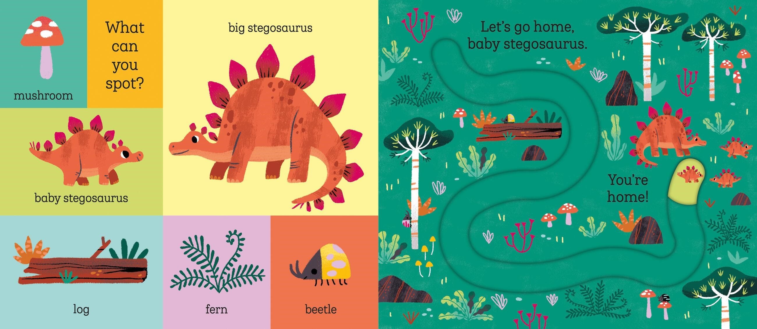 Let's Go Home, Baby T. Rex Hachette Lil Tulips
