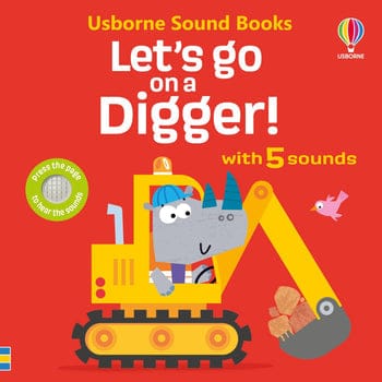 Let's Go On A Digger Harper Collins Childrens Lil Tulips