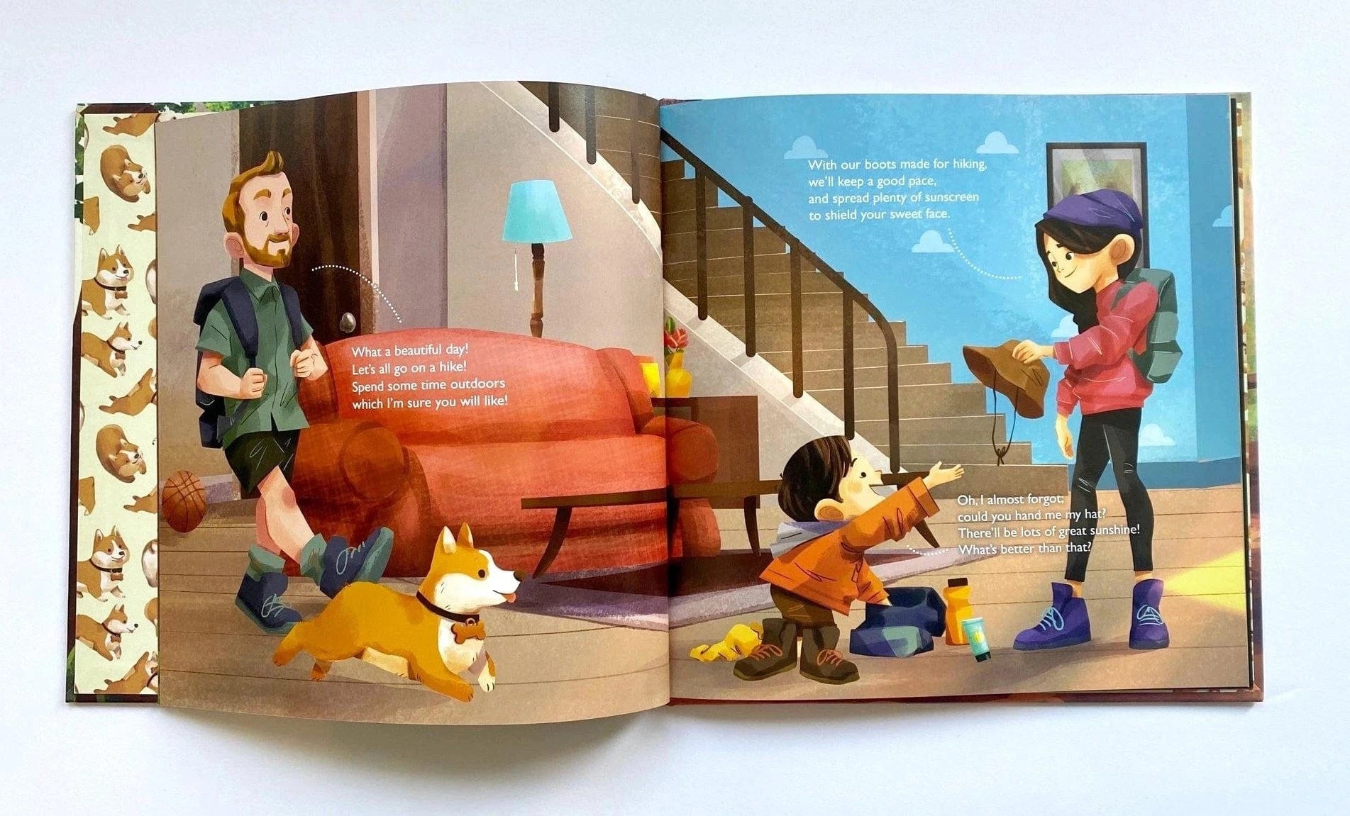 Let's Go On A Hike! - A Kids Book About Appreciating Nature Lychee Press Lil Tulips