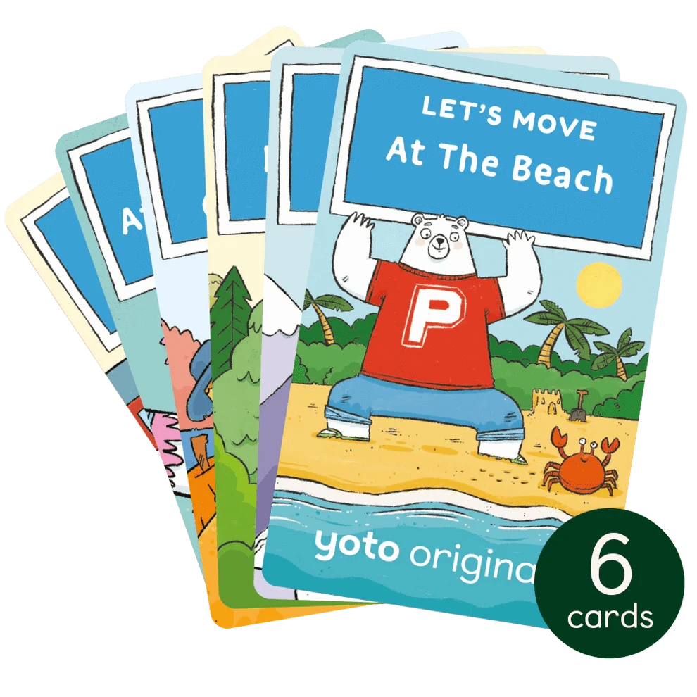 Let's Move On Vacation - Audiobook Cards Yoto Lil Tulips