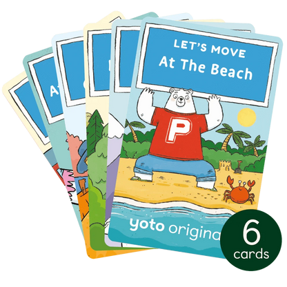 Let's Move On Vacation - Audiobook Cards Yoto Lil Tulips