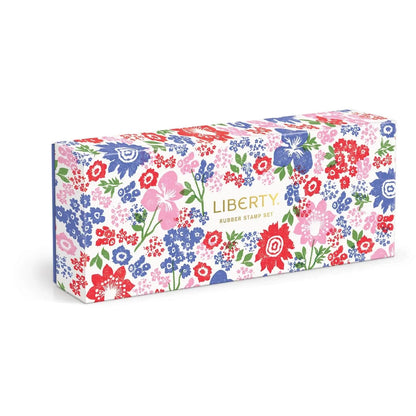 Liberty Rubber Stamp Set Chronicle Books Lil Tulips