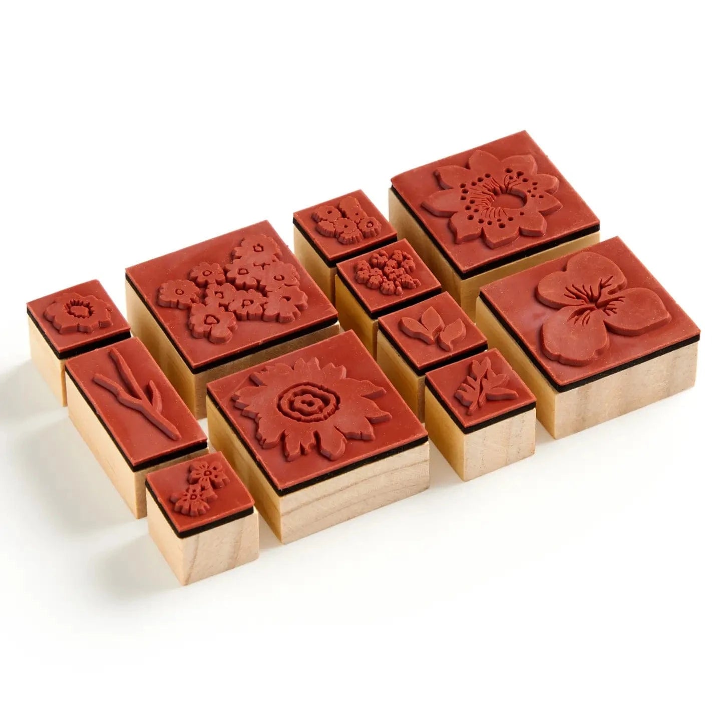 Liberty Rubber Stamp Set Chronicle Books Lil Tulips