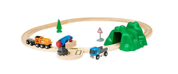 Lift & Load Starter Set Brio Model Trains & Train Sets Lil Tulips