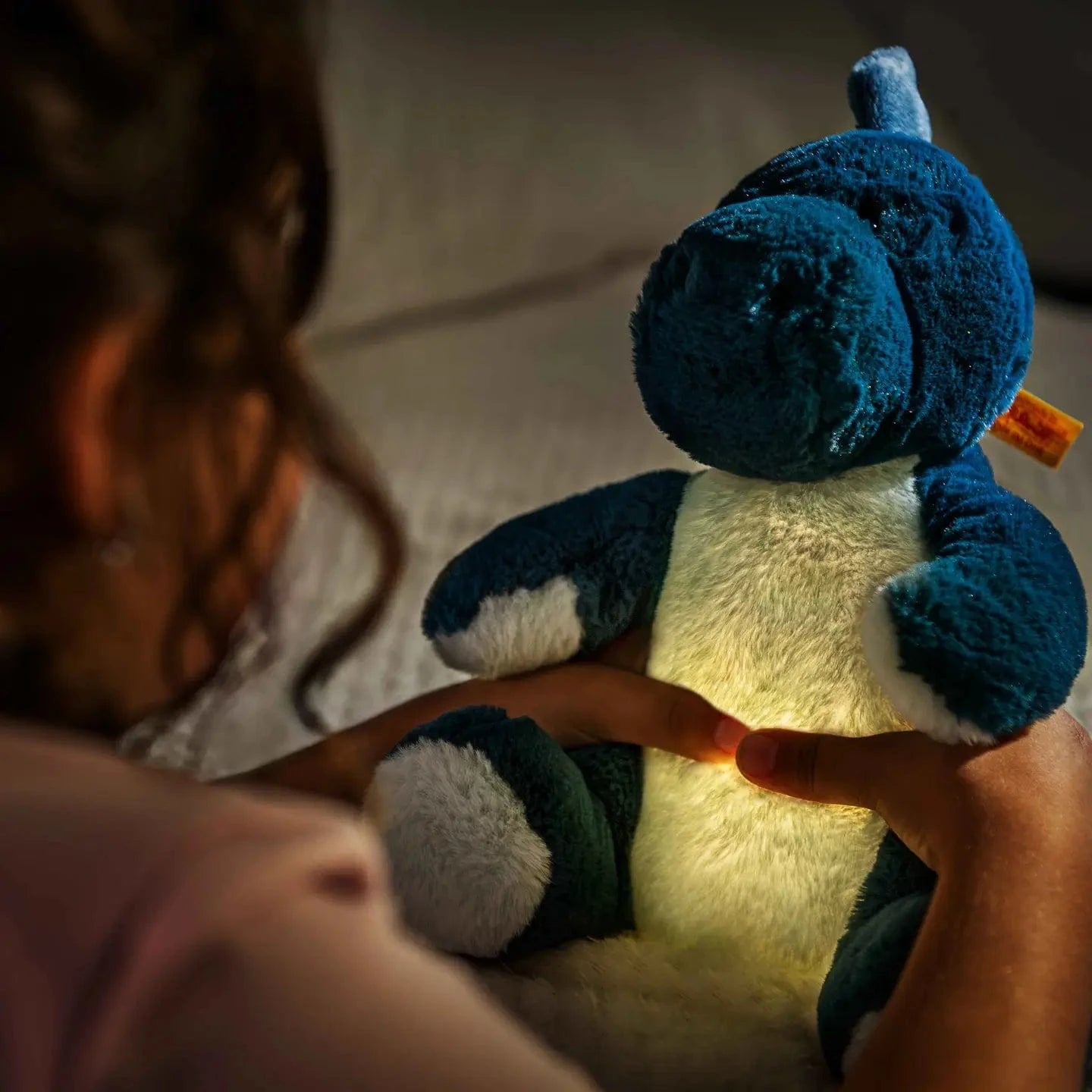 Light At Night Spott Stegosaurus Stuffed Plush Steiff Lil Tulips