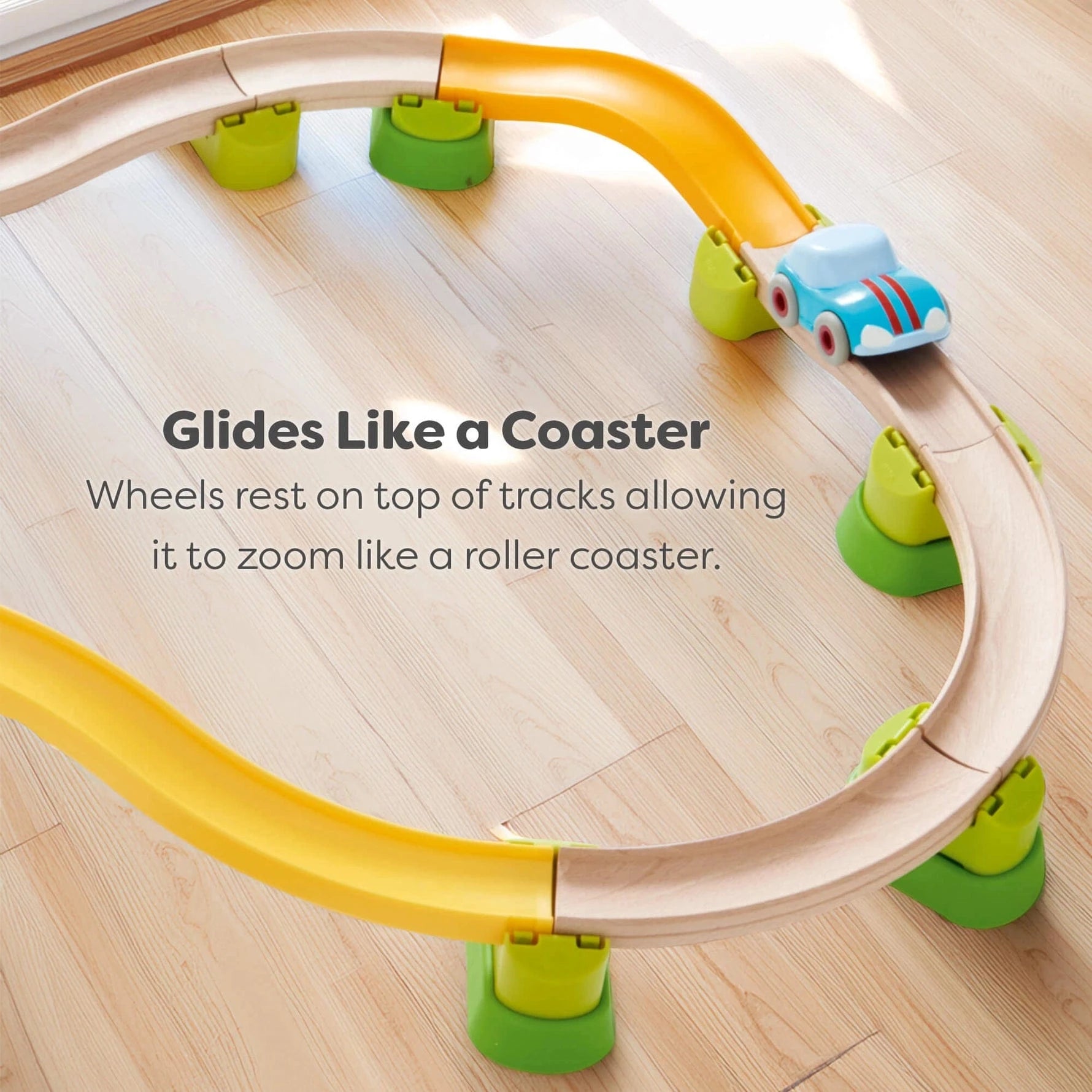 Light Blue Speedster with Momentum Motor haba Lil Tulips