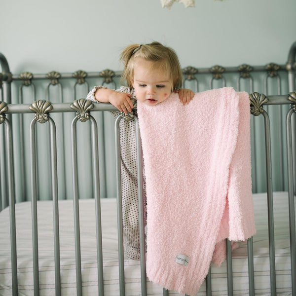 Light Pink Bamboni Blanket Saranoni Lil Tulips