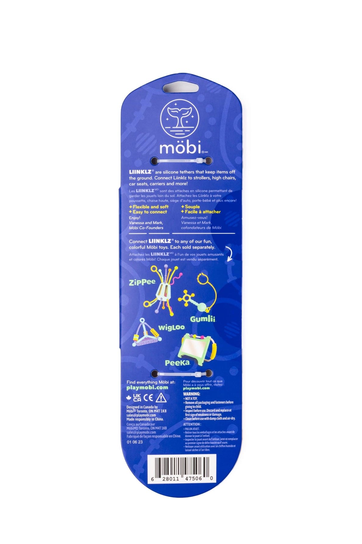 Liinklz - Silicone "Everything" Tethers Mobi Lil Tulips