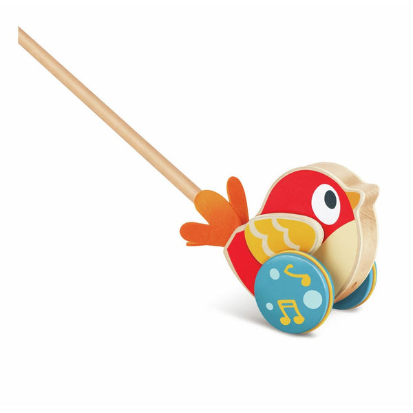 Lilly Musical Push Along Hape Lil Tulips