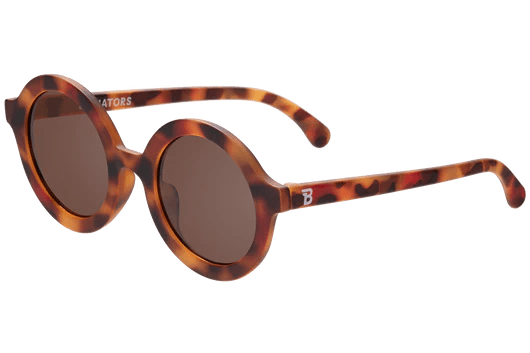Limited Edition - Euro Round Tortoise Shell Sunglasses Babiators Lil Tulips