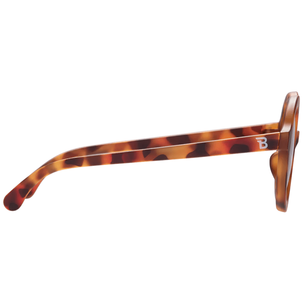 Limited Edition - Euro Round Tortoise Shell Sunglasses Babiators Lil Tulips