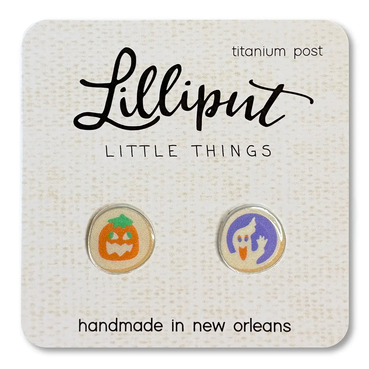 Limited - Halloween Cookie Earrings Lilliput Little Things Lil Tulips