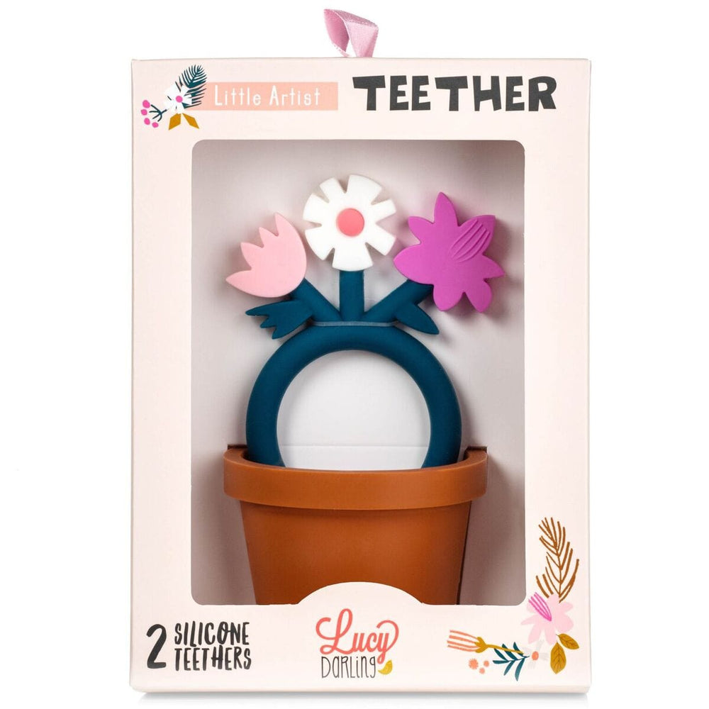 Little Artist Teether Toy Lucy Darling Lil Tulips