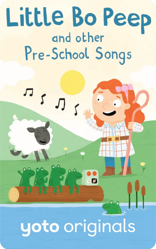 Little Bo Peep and other Pre-School Songs - Audiobook Card Yoto Lil Tulips