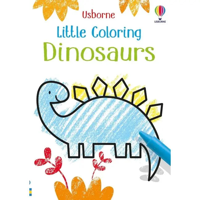 Little Coloring Dinosaurs Harper Collins Childrens Lil Tulips