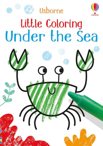 Little Coloring Under the Sea Harper Collins Childrens Lil Tulips