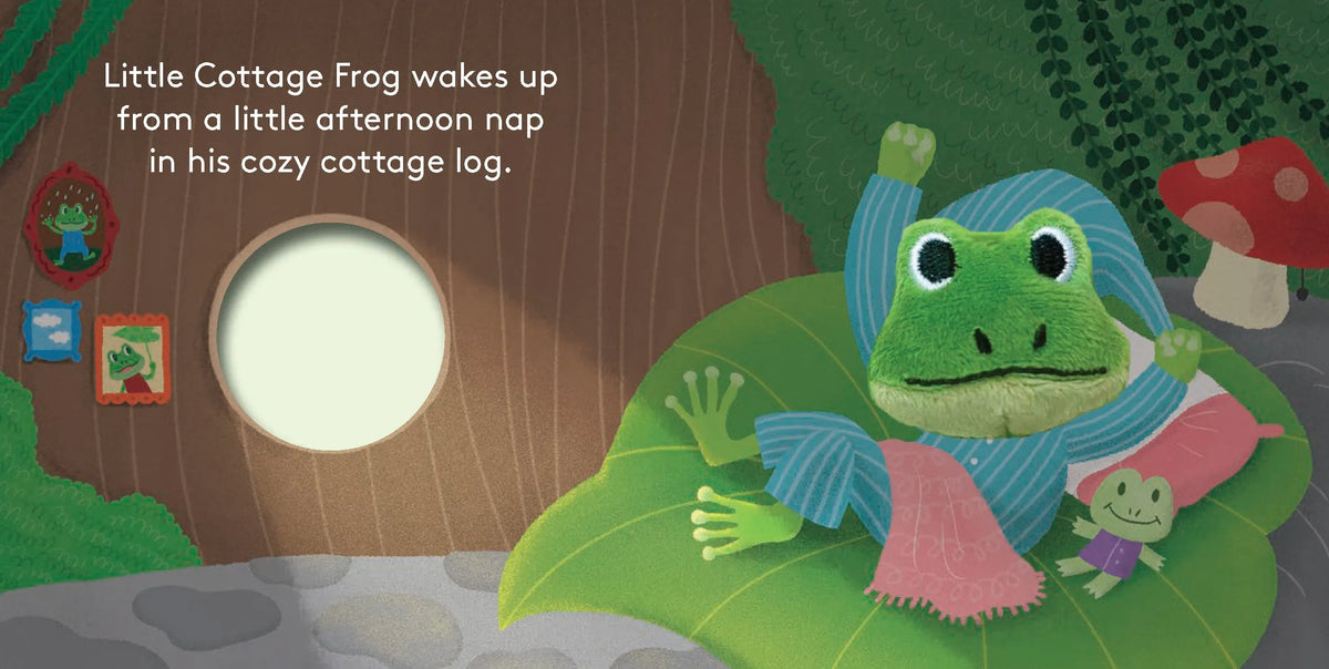 Little Cottage Frog: Finger Puppet Book Chronicle Books Lil Tulips