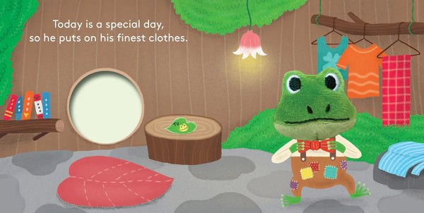 Little Cottage Frog: Finger Puppet Book Chronicle Books Lil Tulips