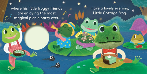 Little Cottage Frog: Finger Puppet Book Chronicle Books Lil Tulips