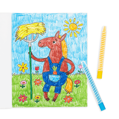 Little Farm Friends Color-in' Book OOLY Lil Tulips