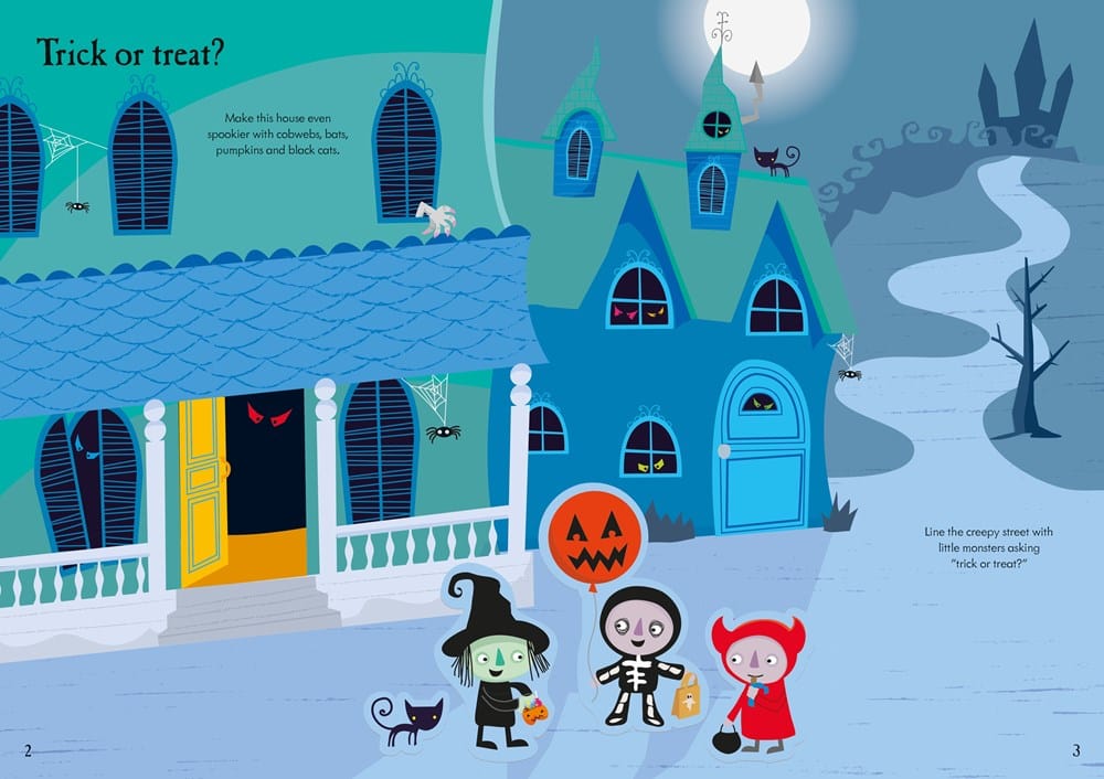Little First Stickers Halloween Harper Collins Childrens Lil Tulips