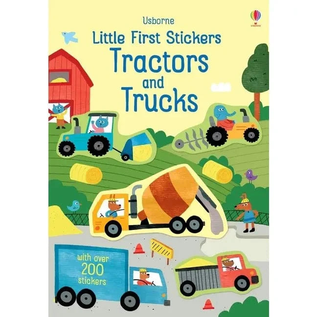 Little First Stickers Tractors and Trucks Harper Collins Childrens Lil Tulips